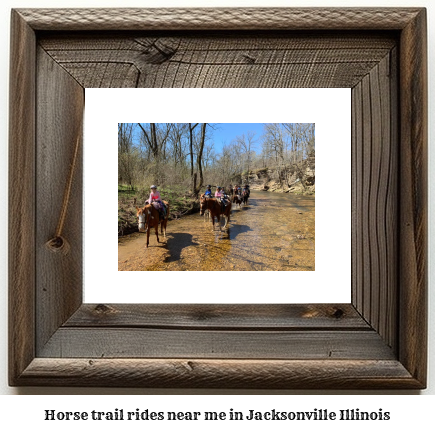 horse trail rides near me in Jacksonville, Illinois